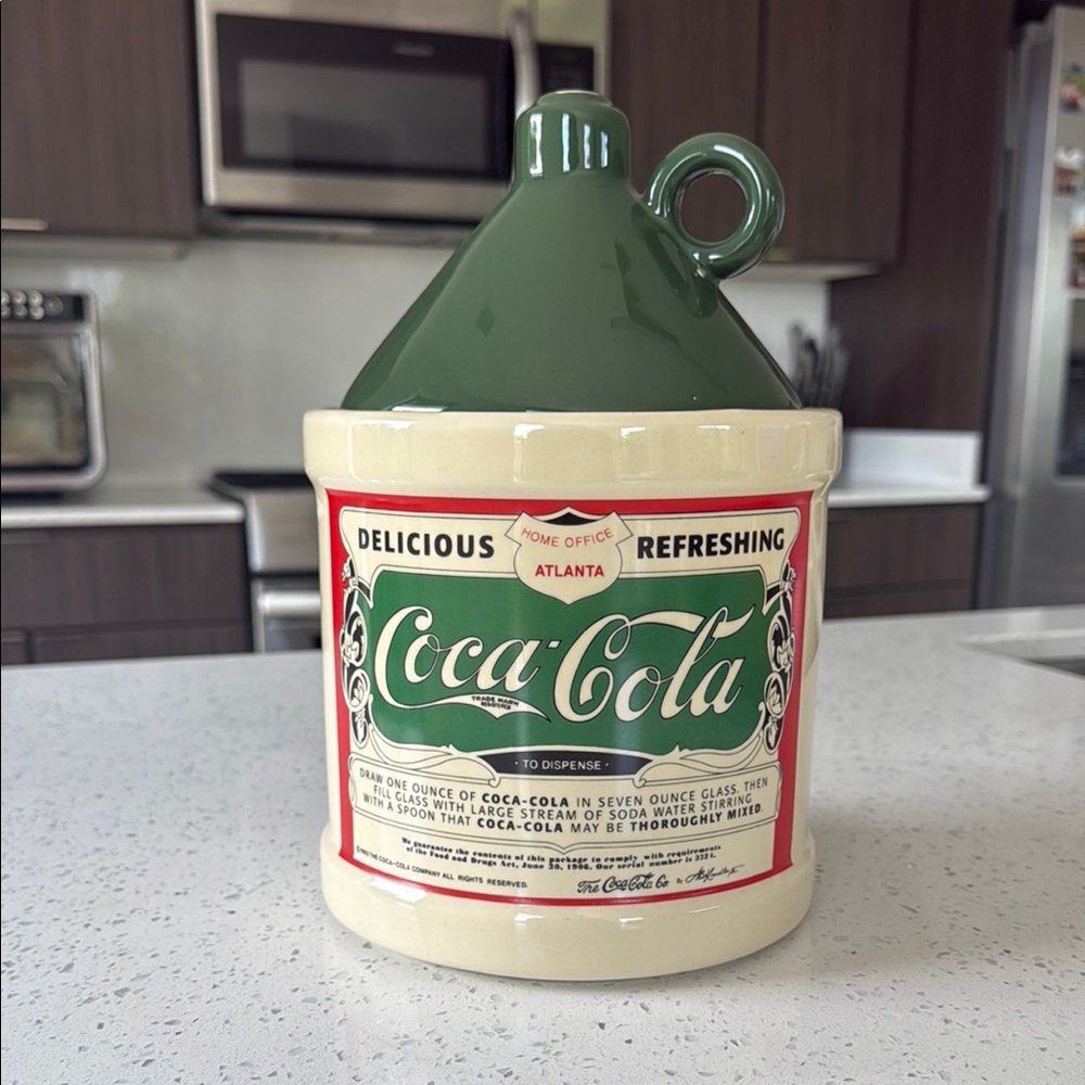 Vintage Coca-Cola Ceramic Jar